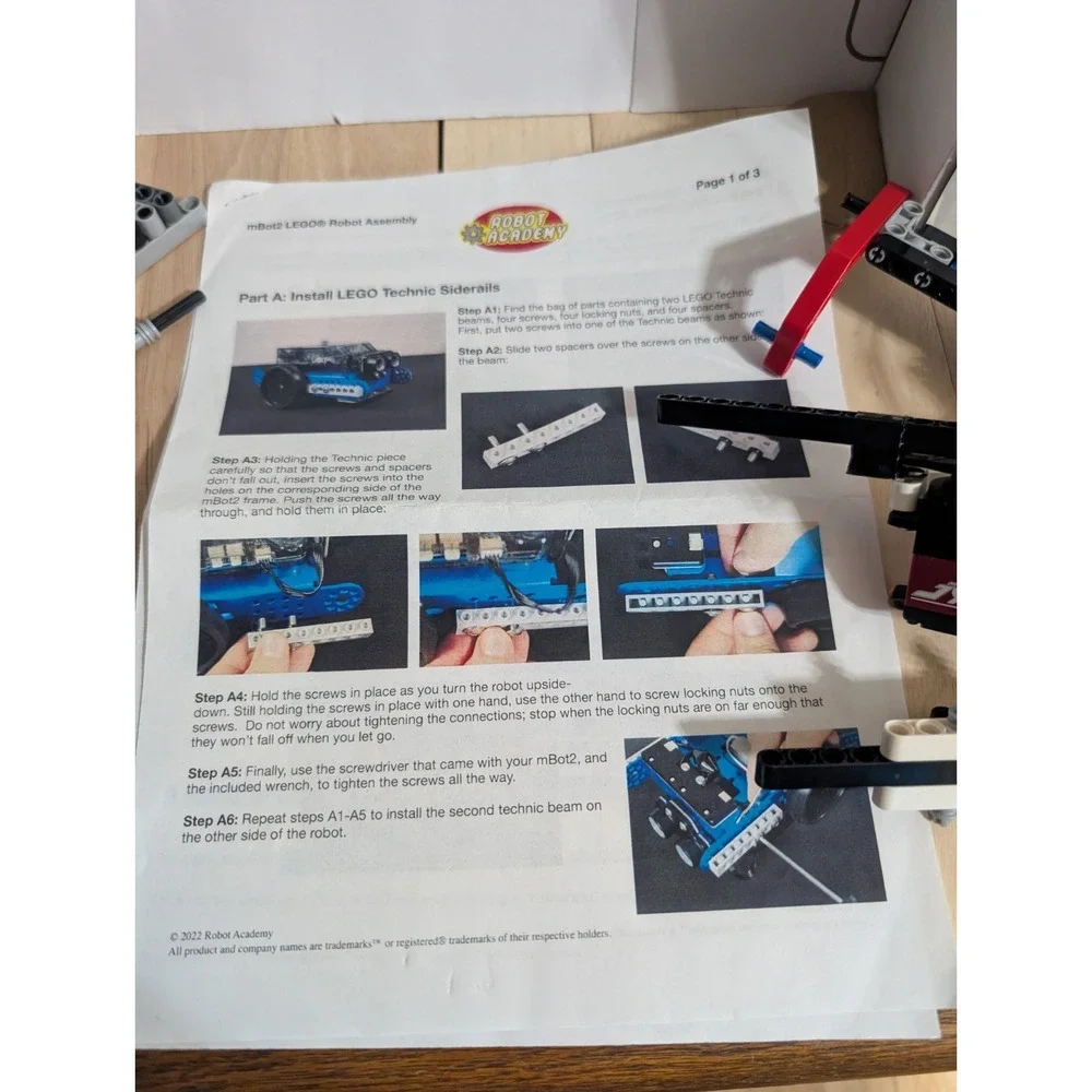 Makeblock mBot STEM Robot Powered Arm Add On Lego Technic Parts Academy 2 90053